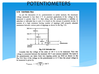 POTENTIOMETERS
 