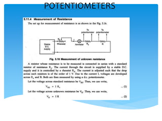 POTENTIOMETERS
 