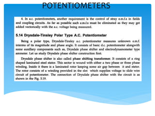 POTENTIOMETERS
 
