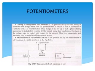 POTENTIOMETERS
 