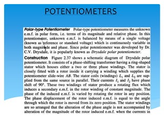 POTENTIOMETERS
 