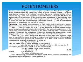 POTENTIOMETERS
 