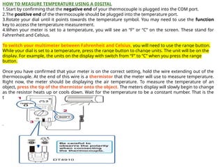 Comprehensive Guide to Electrical Measurements Using Digital ...