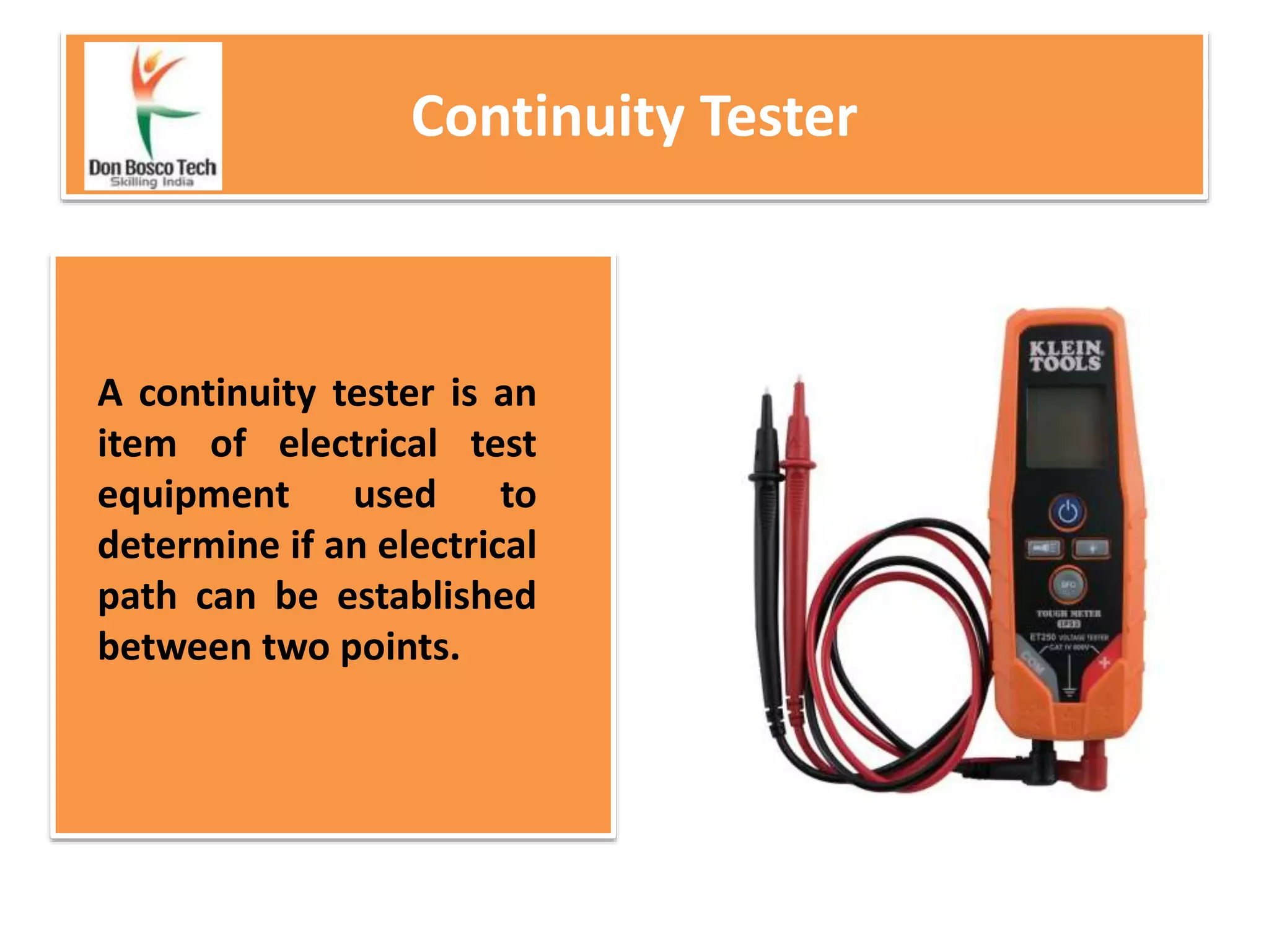 Electrical measuring instruments PPT