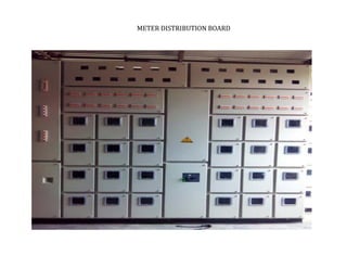 METER DISTRIBUTION BOARD
TATA HOUSING DEVELOPMENT COMPANY LTD.
 