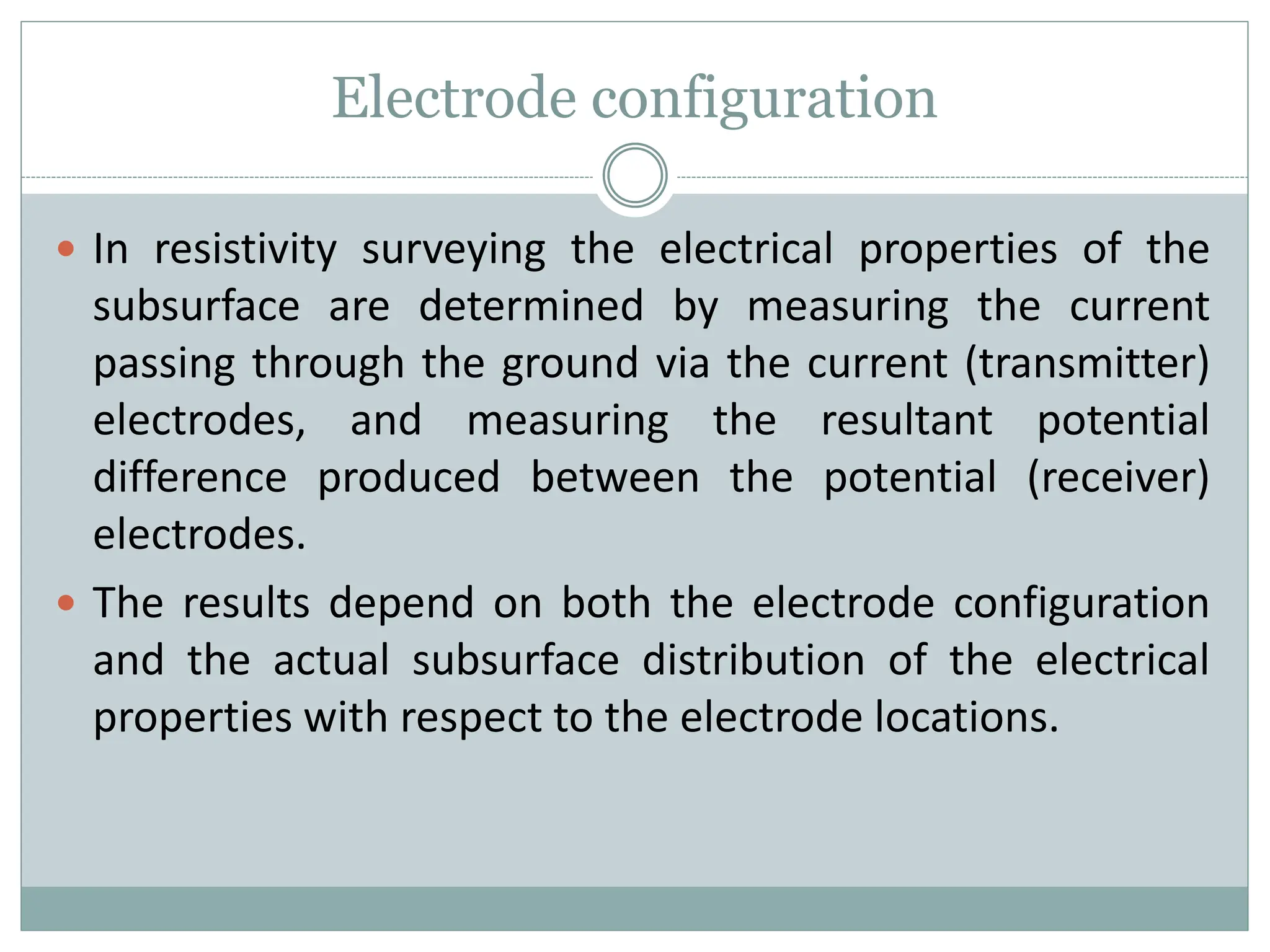 Electrical_Methods Schlumberger, Wenner and Dipole Dipole | PPTX