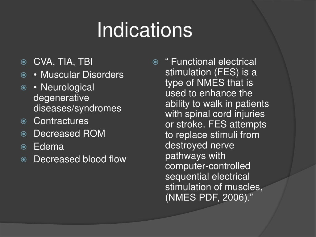 Electrical Modalities
