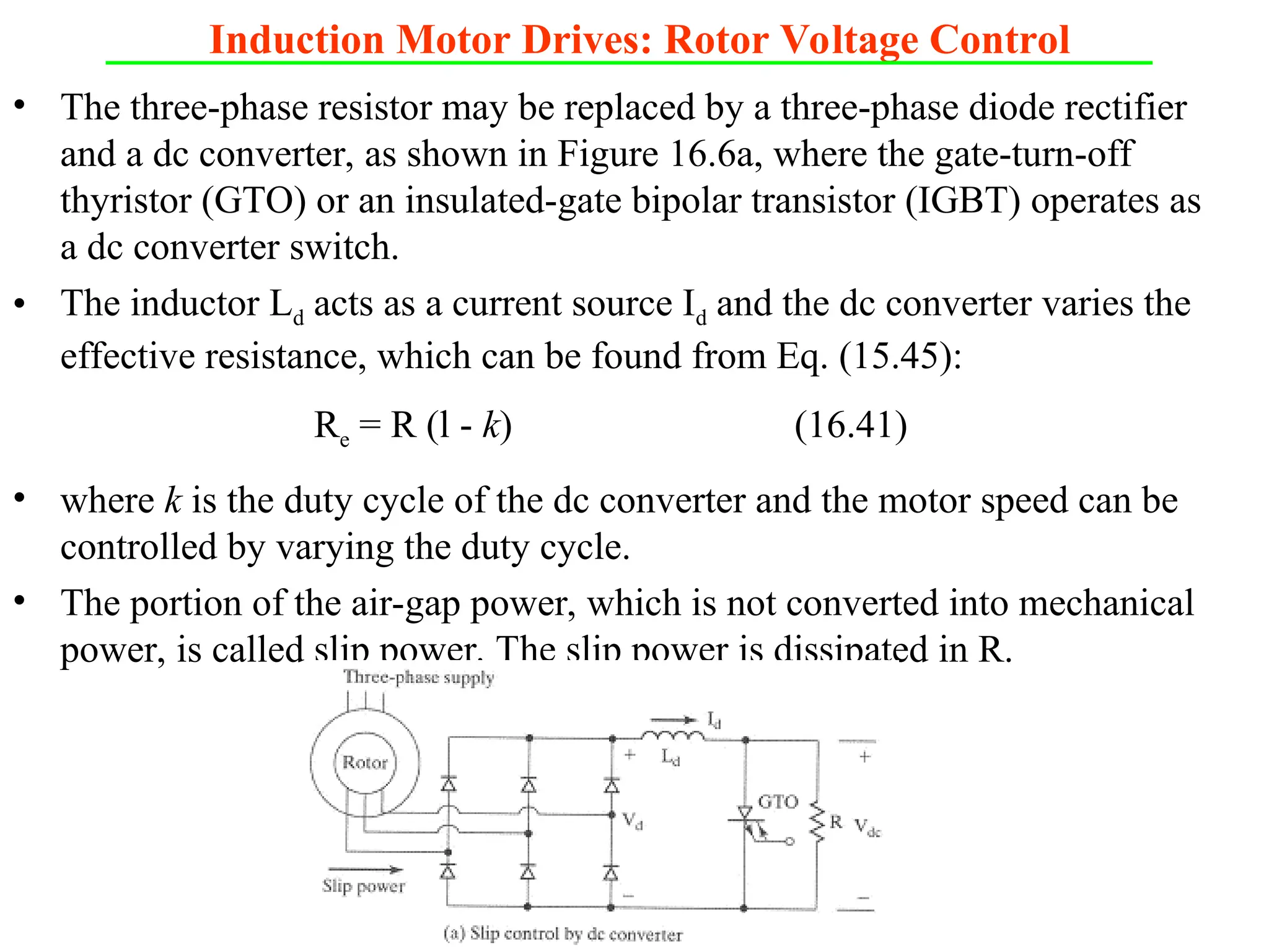 Electrical Motor Drives And Controls Ppt