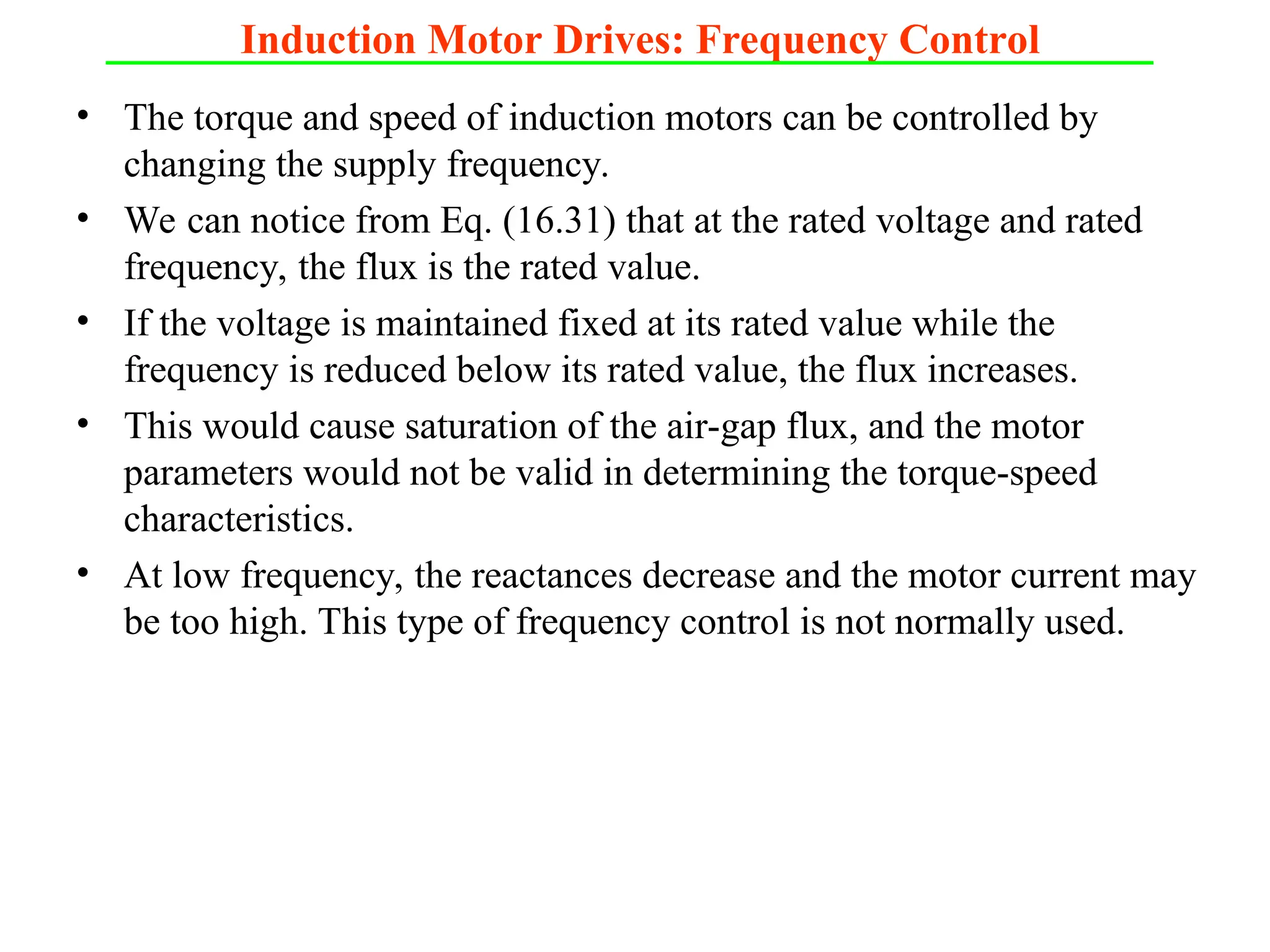 Electrical Motor Drives And Controls Ppt