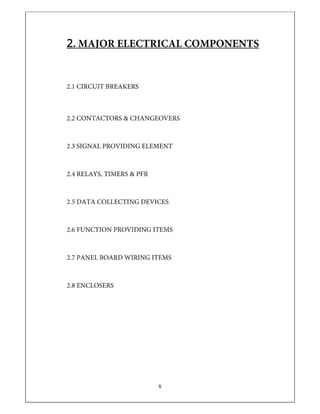 Electrical Panel Board Industrial Training Report.pdf