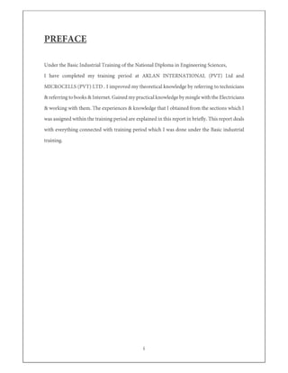 Electrical Panel Board Industrial Training Report.pdf