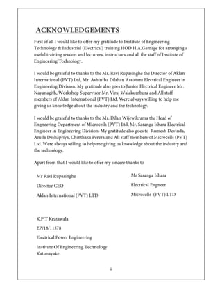 Electrical Panel Board Industrial Training Report.pdf