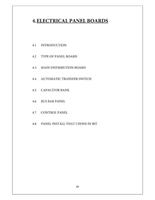 Electrical Panel Board Industrial Training Report.pdf