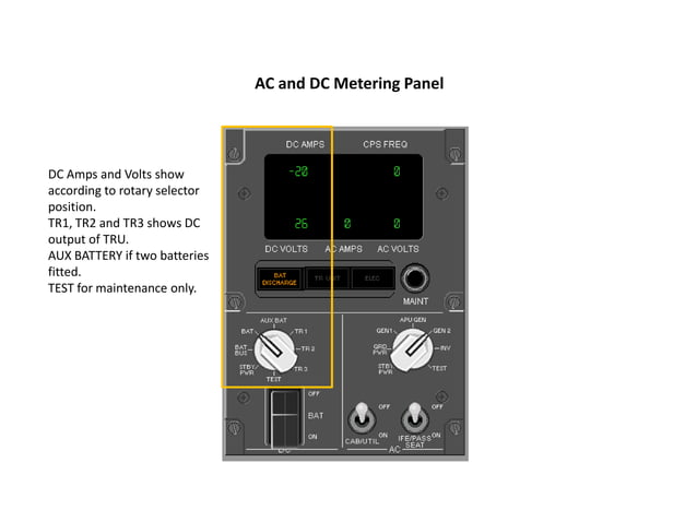B737ng Electrical Power Pptx Aviation Industry Industries