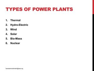 Electrical power generation and its types | PDF