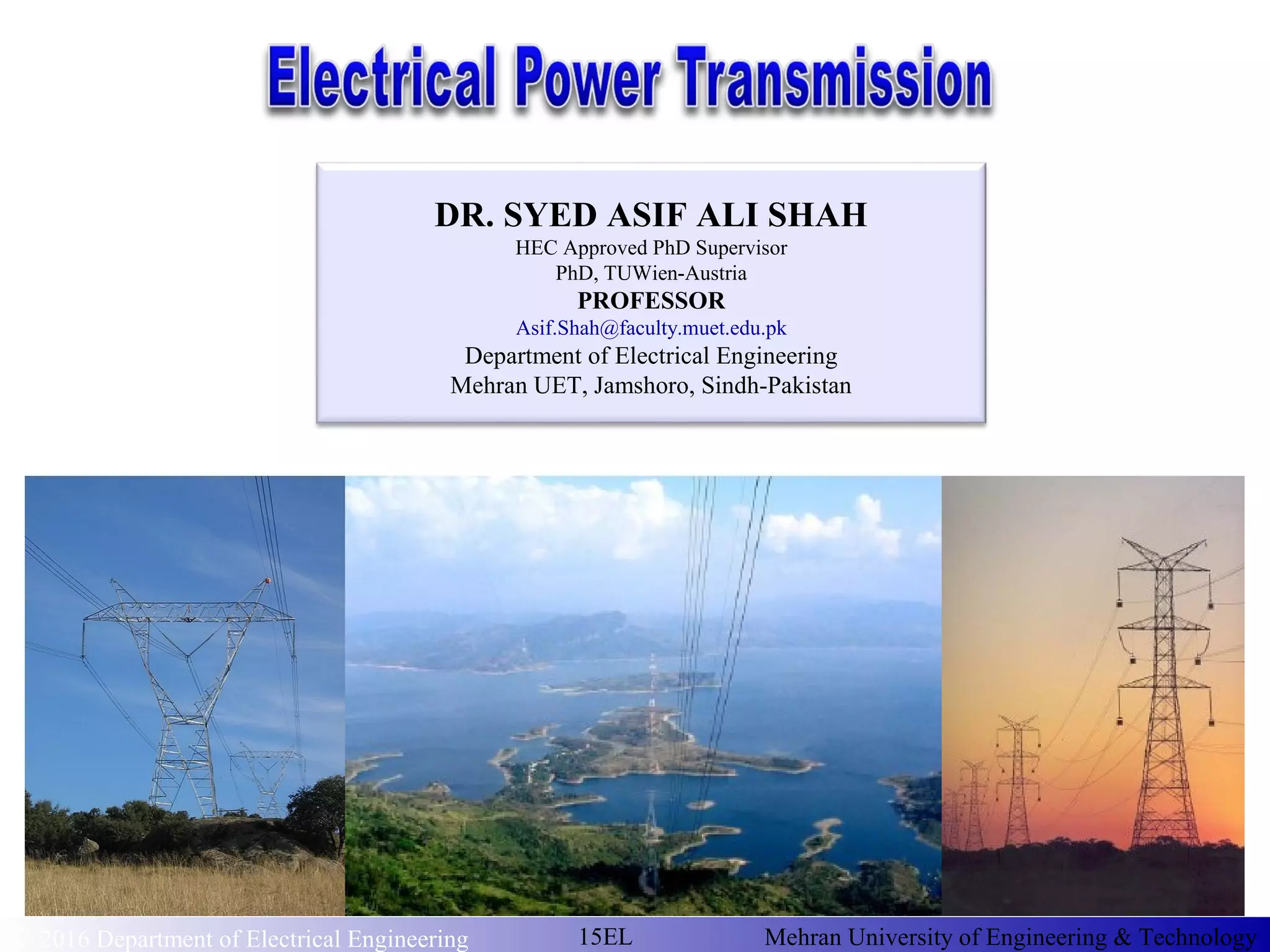 Electrical power transmission system | PPT