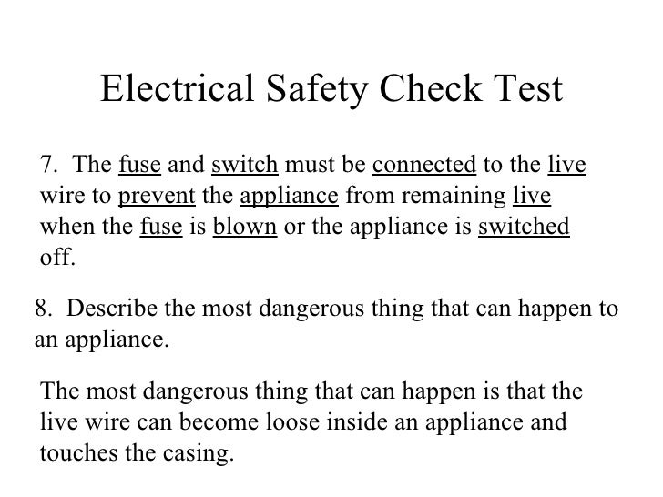 Electrical safety essay