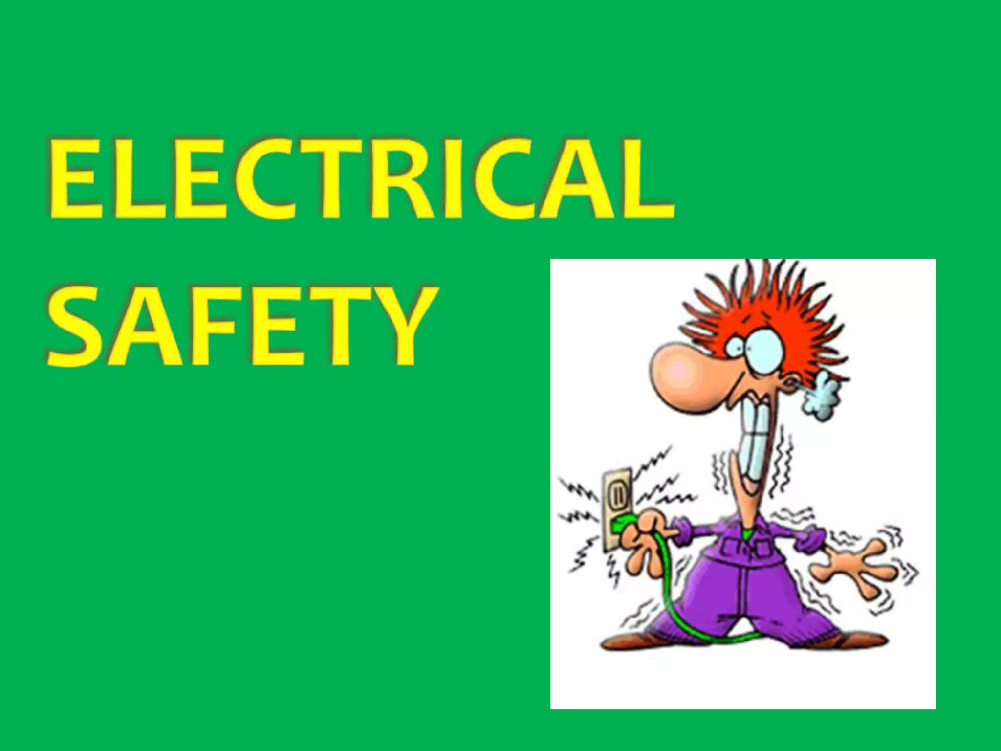 Electrical safety | PPTX