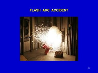 FLASH ARC ACCIDENT
38
 