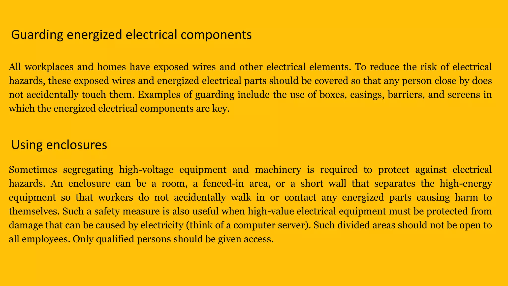 High Risk Activity Electrical Electrical Safety.pptx