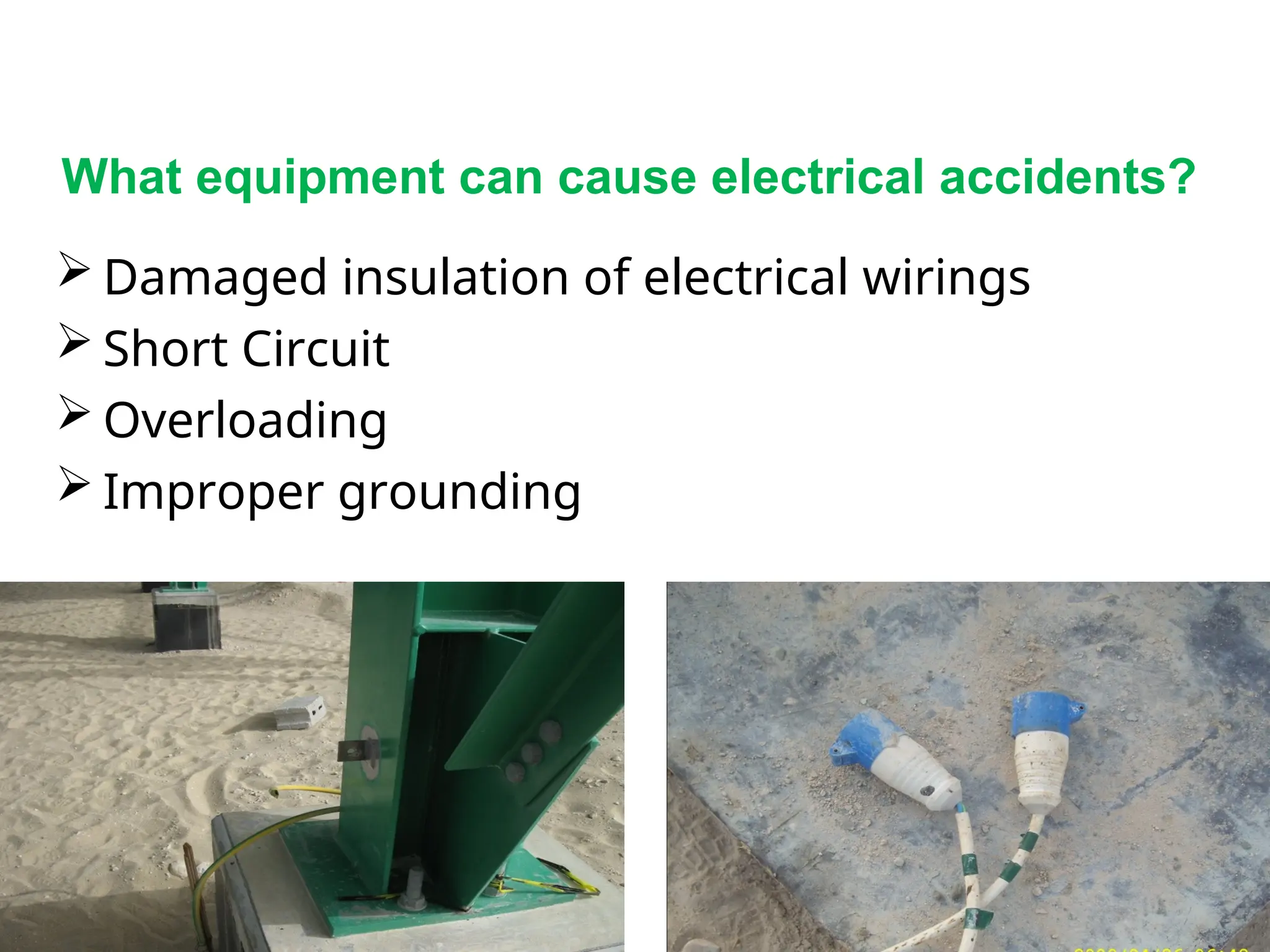 Electrical Safety ..ppt for construction | PPT