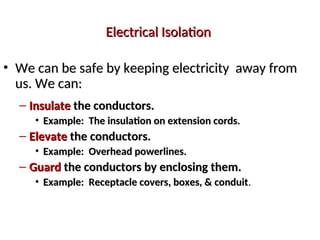 Electrical Safety ..ppt for construction | PPT