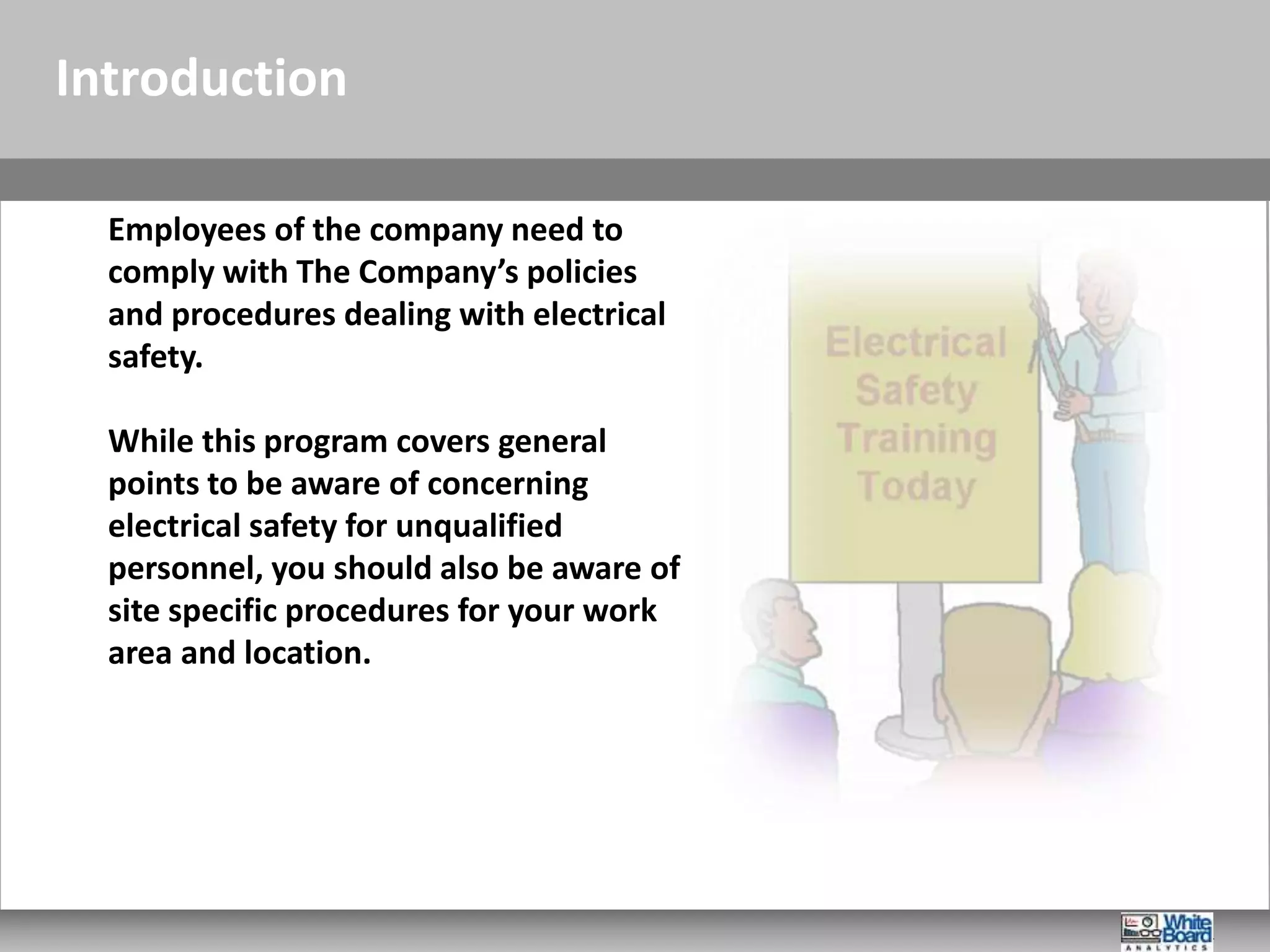 Electrical safety1 unqualified PPTX