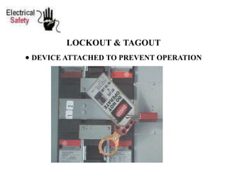 Electrical Safety Precautions power point Presentation of the ...