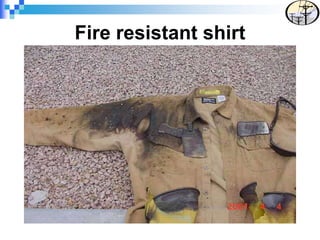 Fire resistant shirt
 