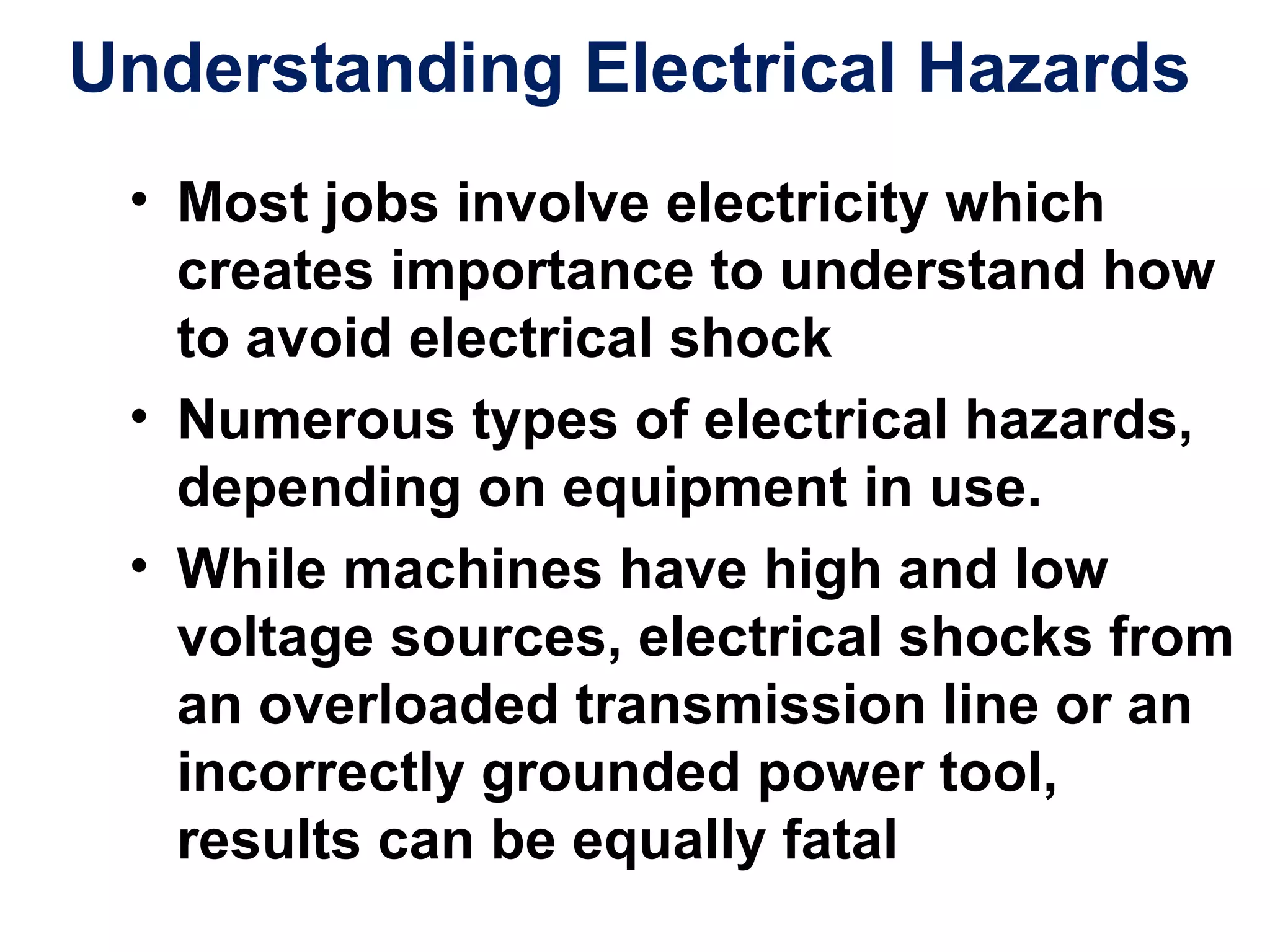 Electrical Safety (affected employees) | PPT
