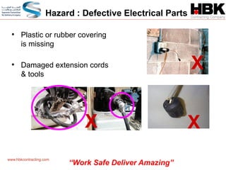 The construction Safety presentation for Electrical Safety Awareness ...