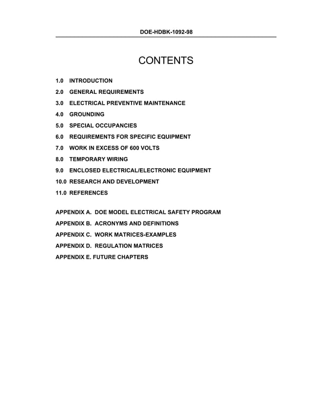 Electrical safety handbook PDF