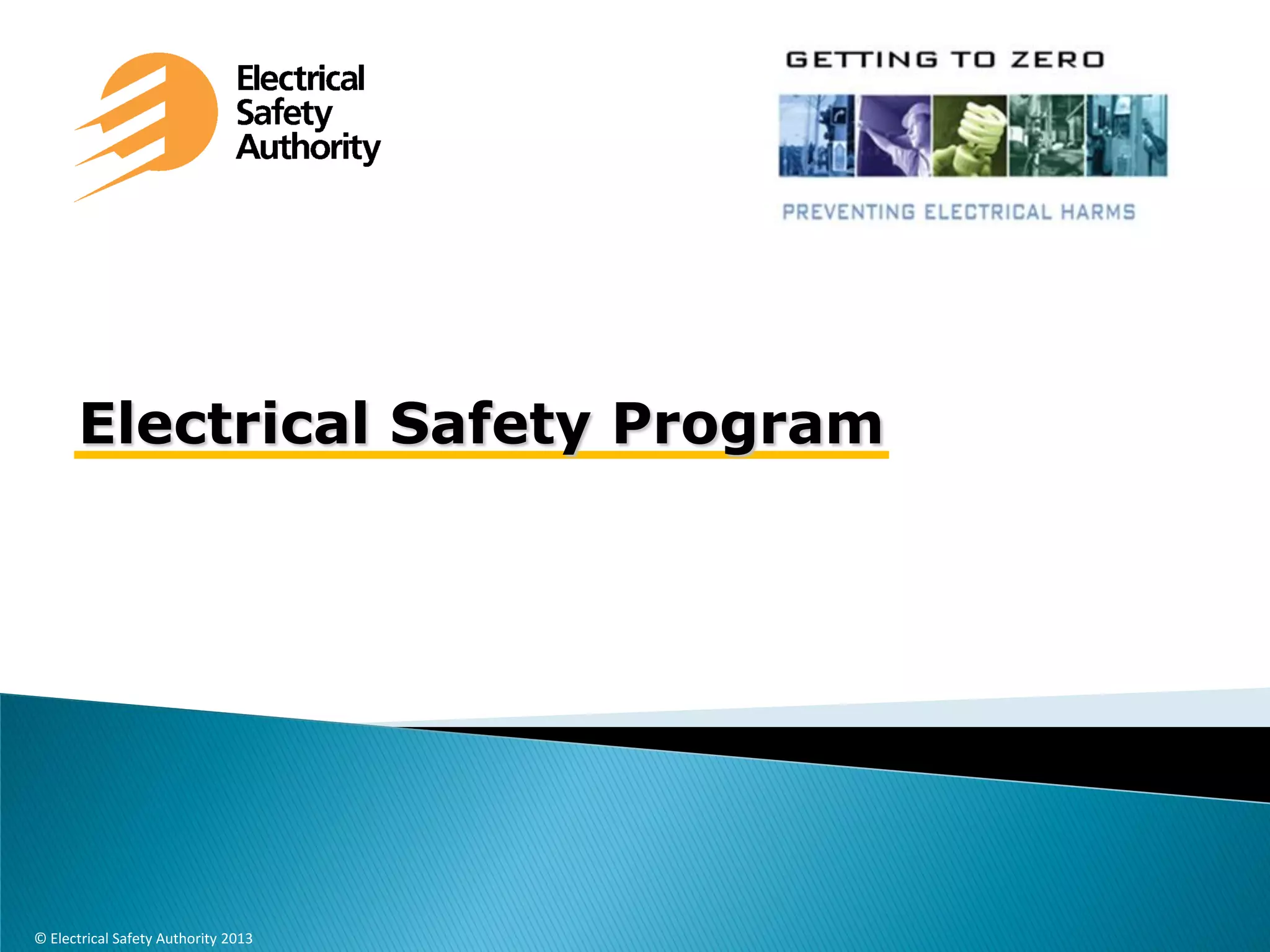 Electrical Safety, Personal Protective Equipment, & Z462 Compliance PPT