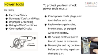 Power Tools Risks Comprehensive Electrical Safety Training: Hazards, Controls, and Best ...