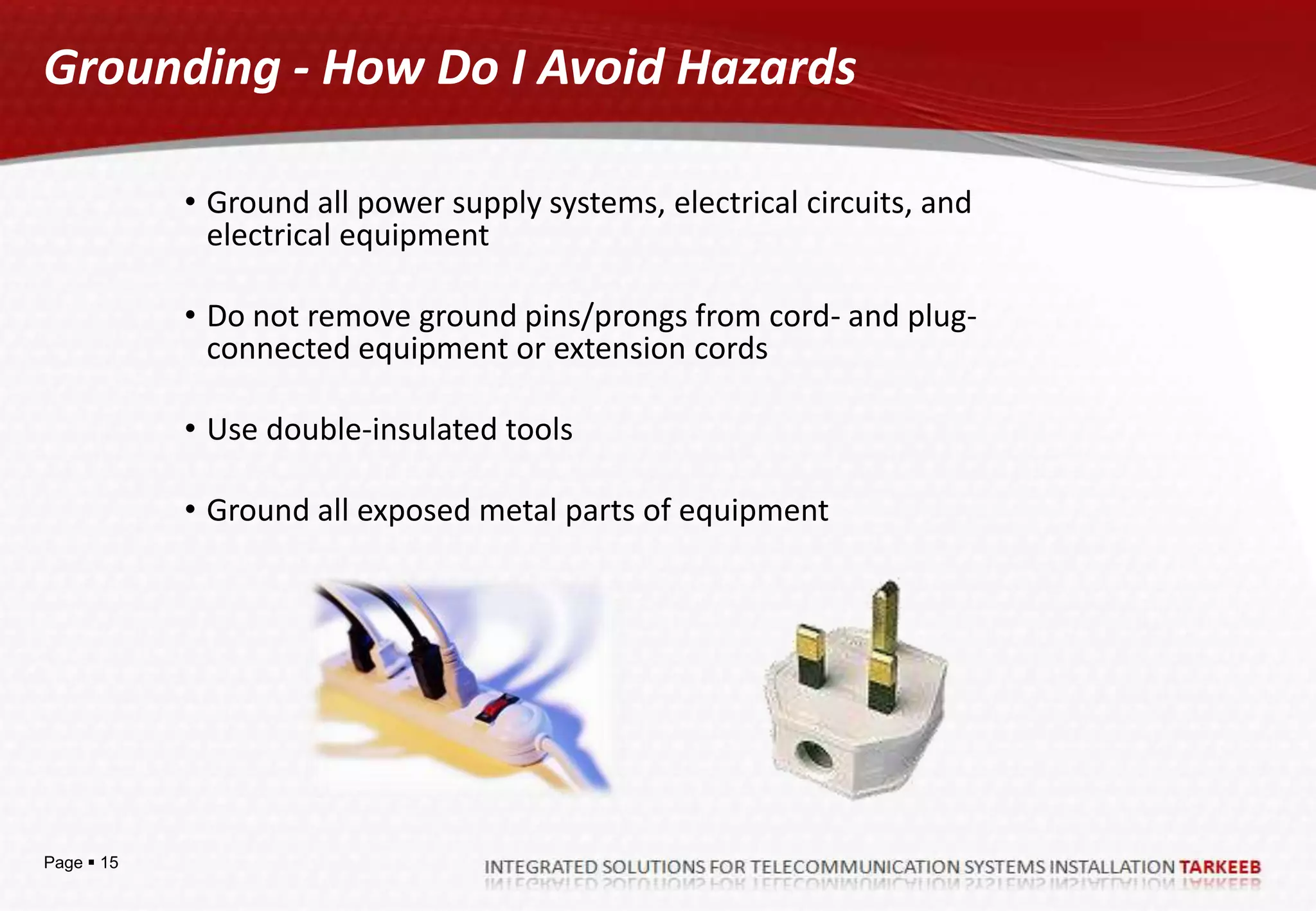 Electrical safety training PPT