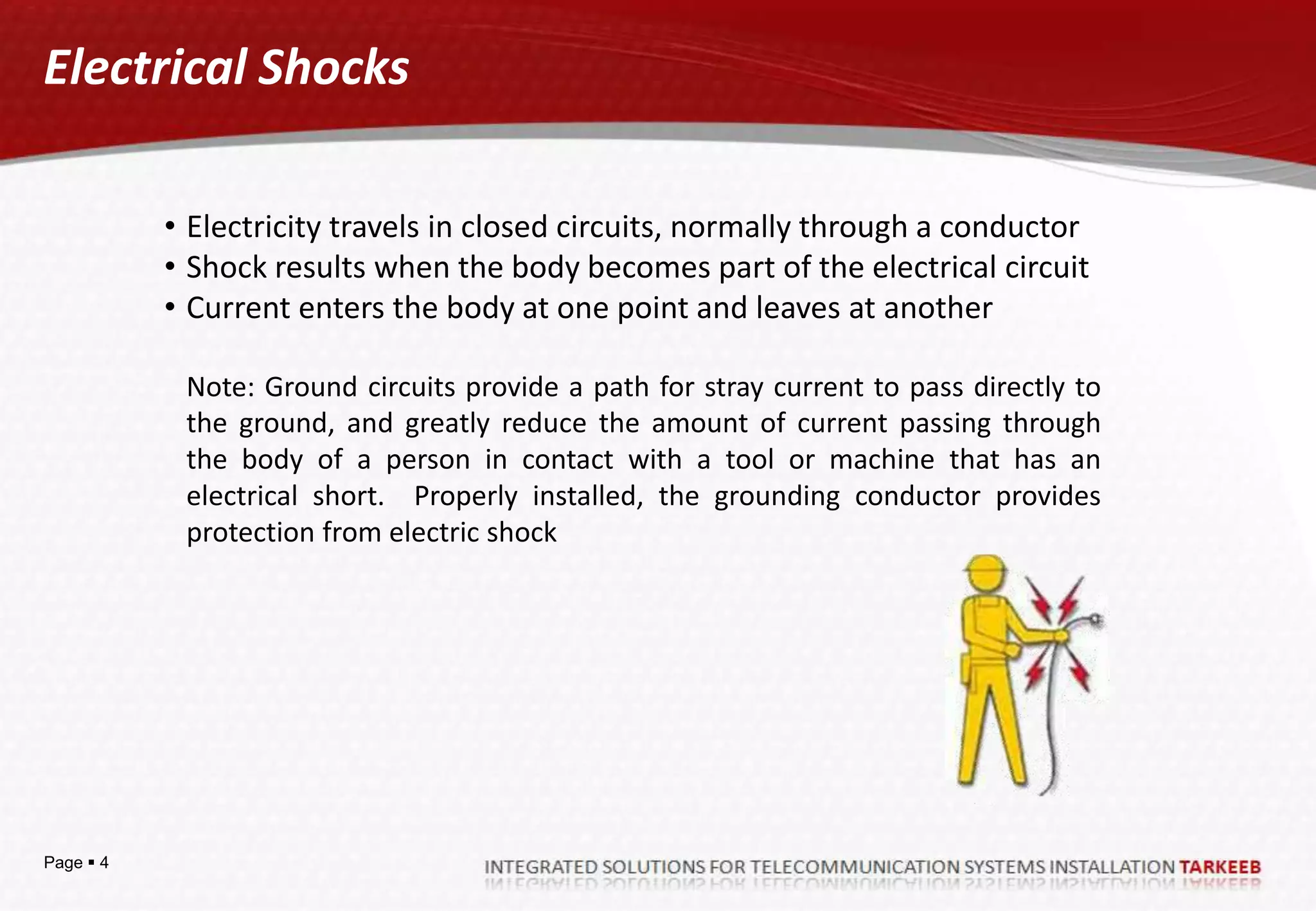 Electrical safety training PPT