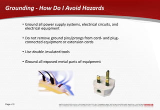 Electrical safety training | PPTX