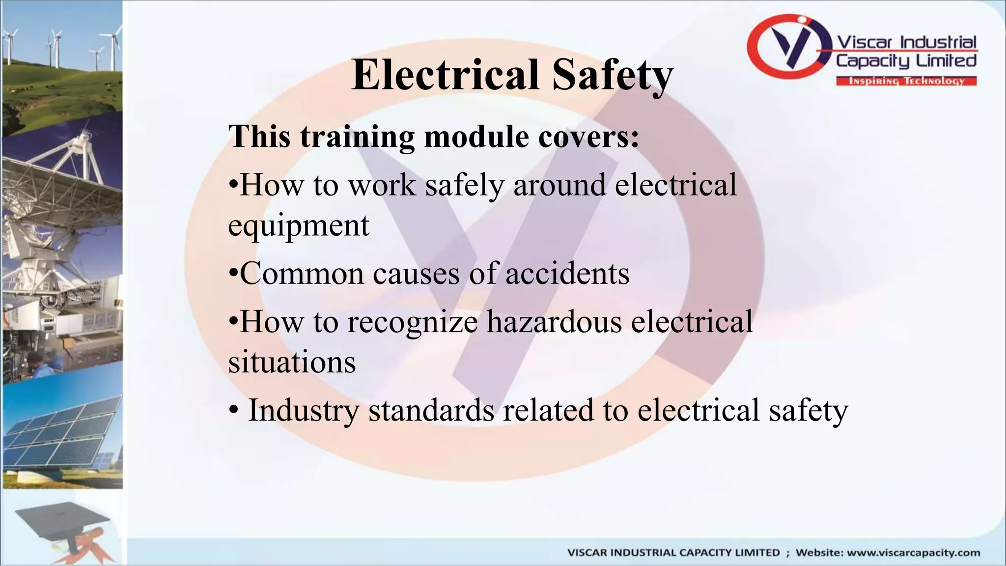 Electrical Safety training PPT