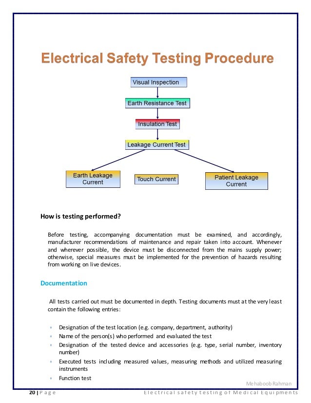 Electrical safety training