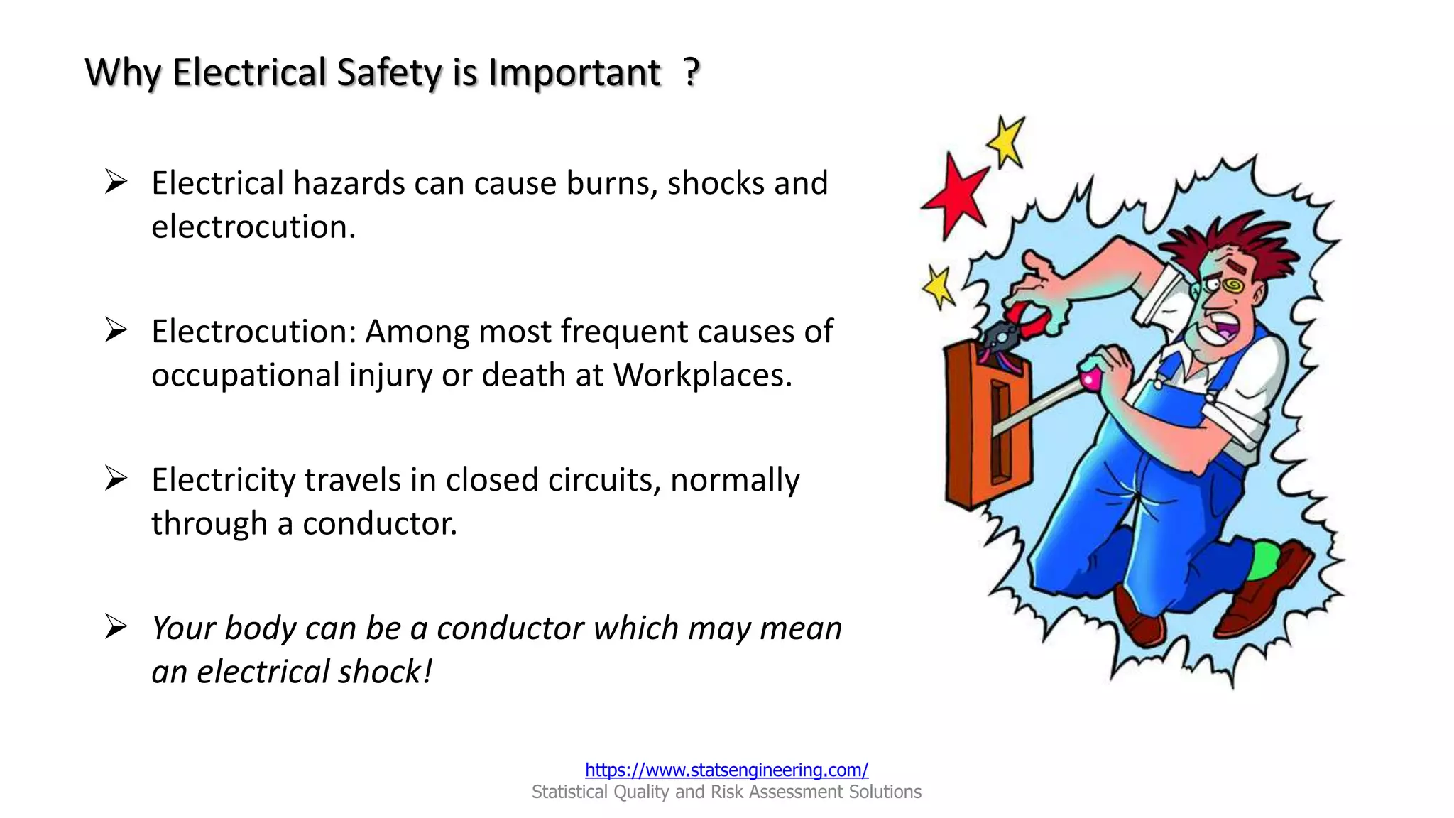 Electrical safety training based on osha 1910 standards sw PPSX