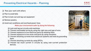 Electrical Safety Training Presentation work | PDF
