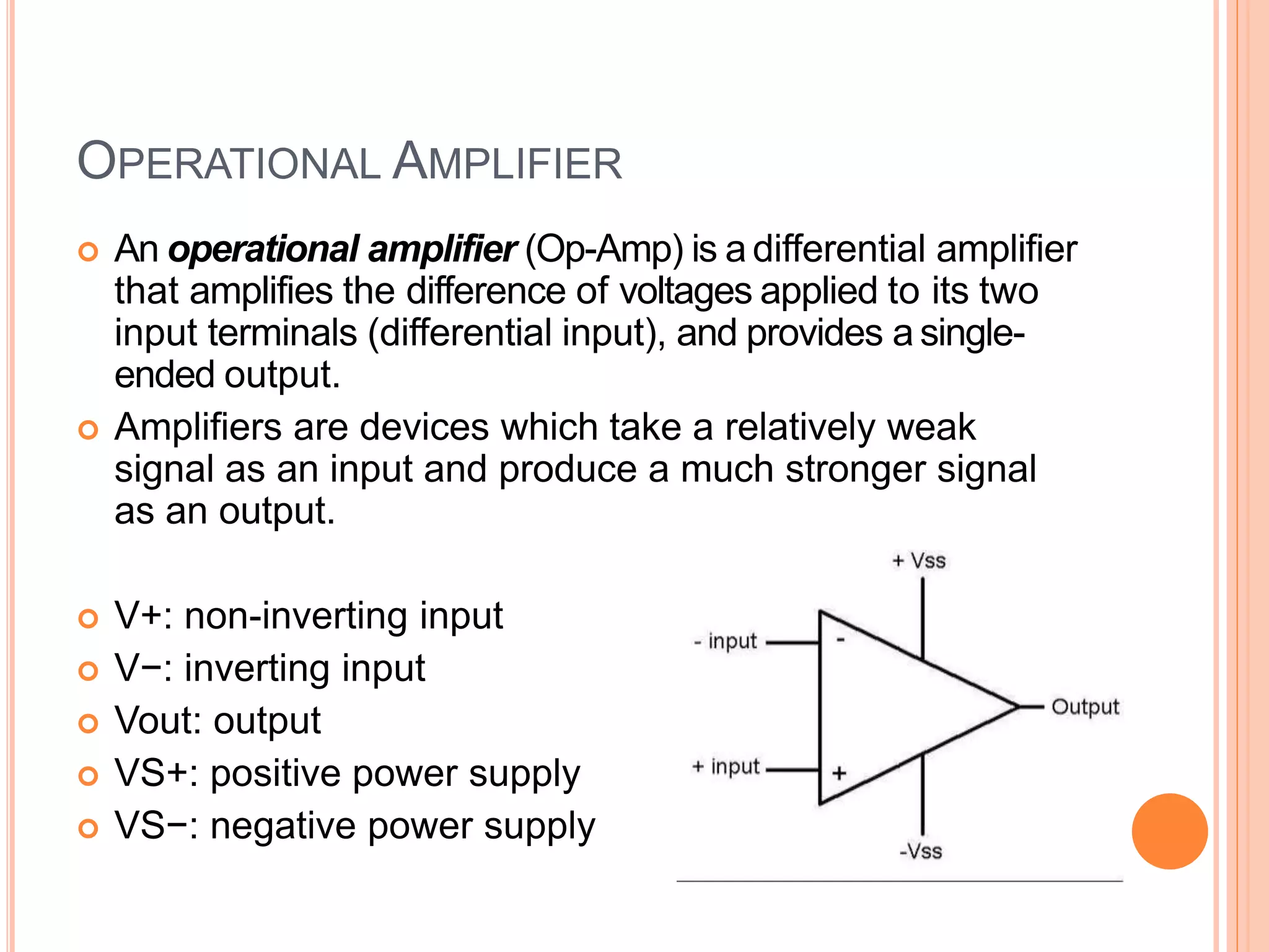 Electrical signal processing and transmission | PPTX