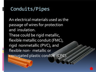 electricals supplies and materials.pptx