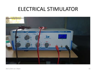 Electrical stimulation