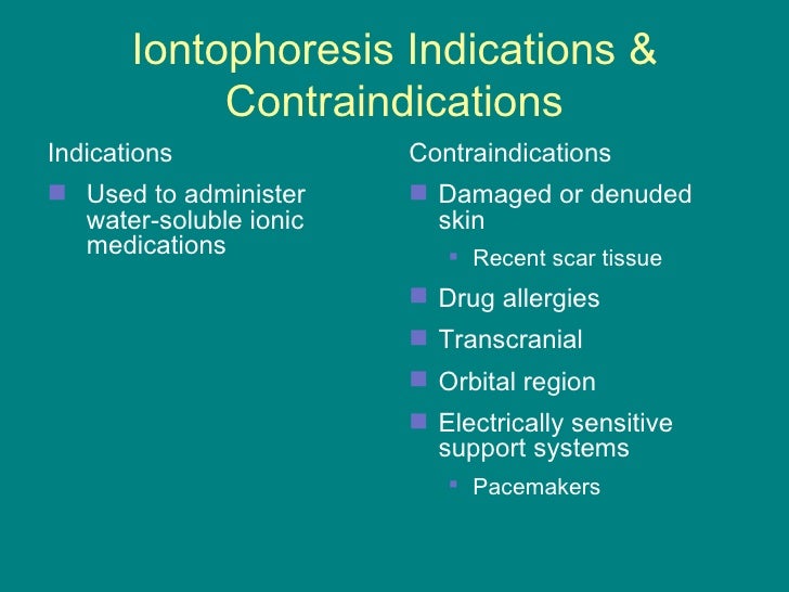 Electrical Stimulation Goals And Treatment