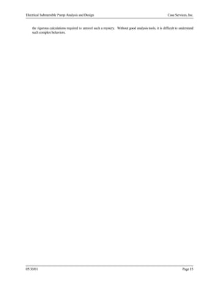 Electrical submersible pump | PDF