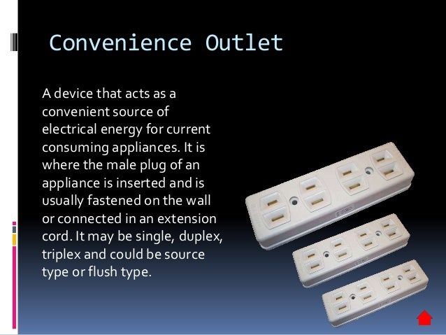 electrical supply outlet