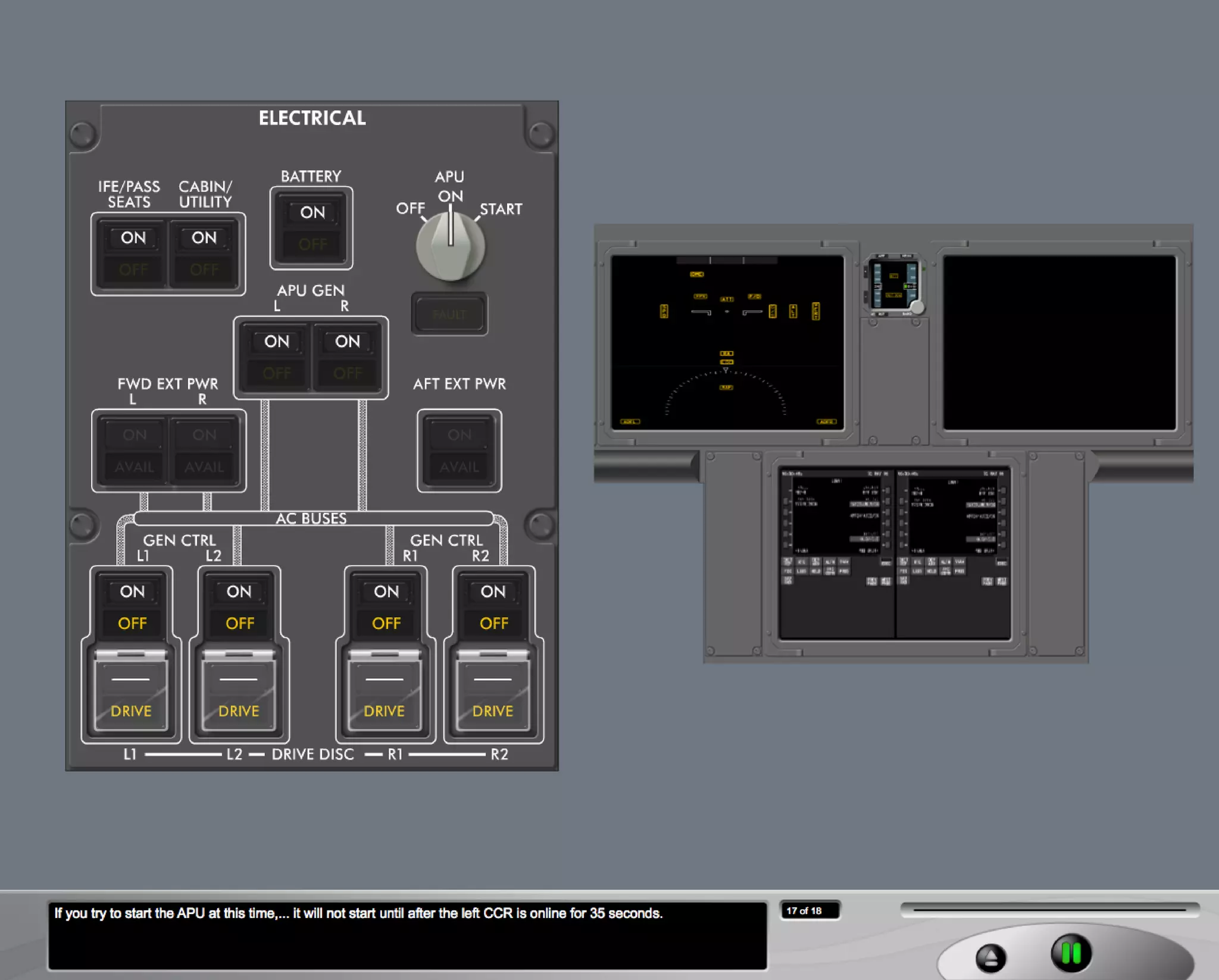 B787 Electrical system