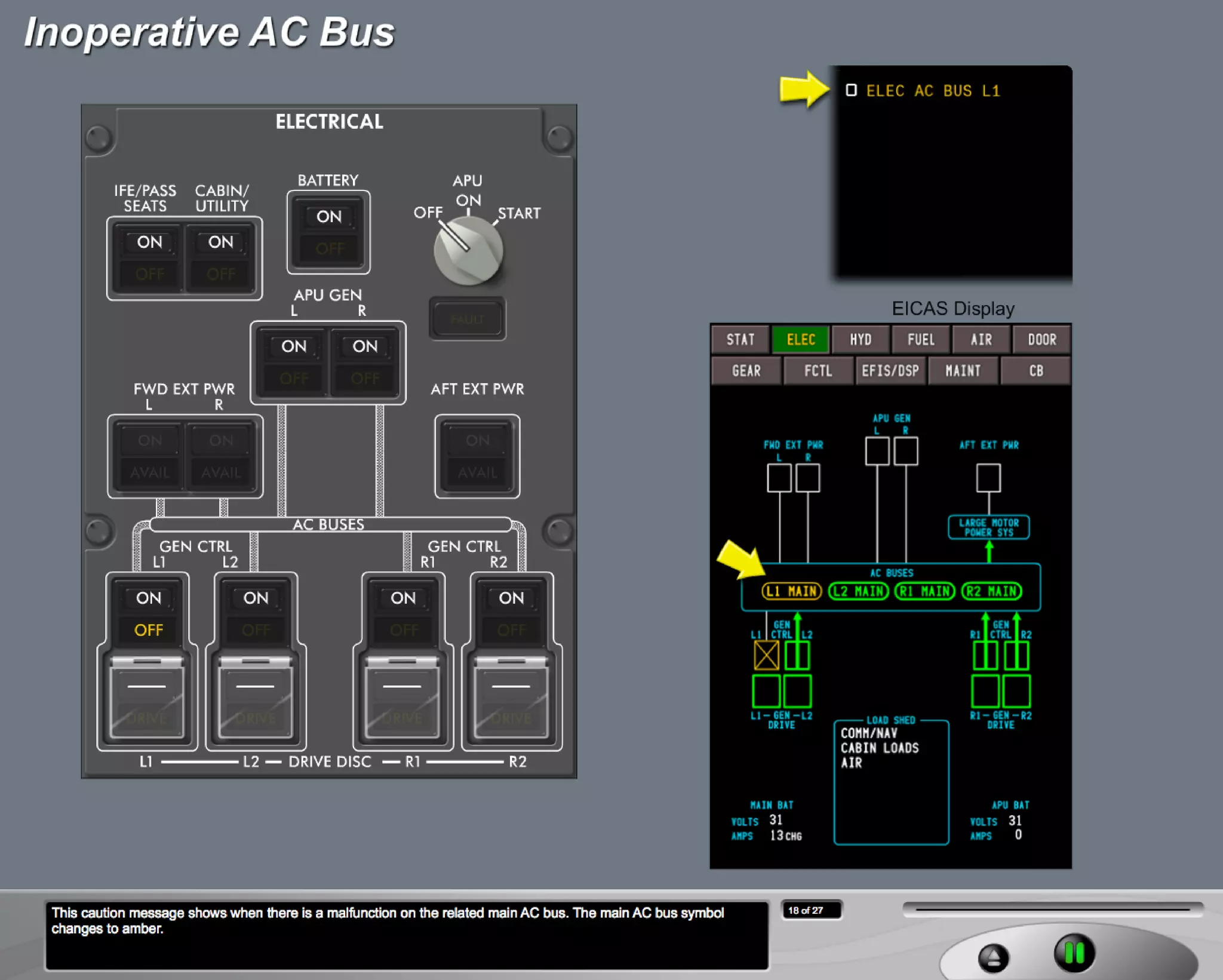 B787 Electrical system