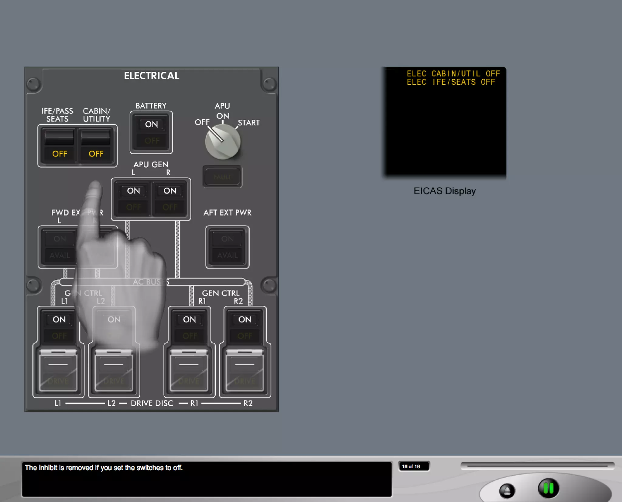 B787 Electrical system